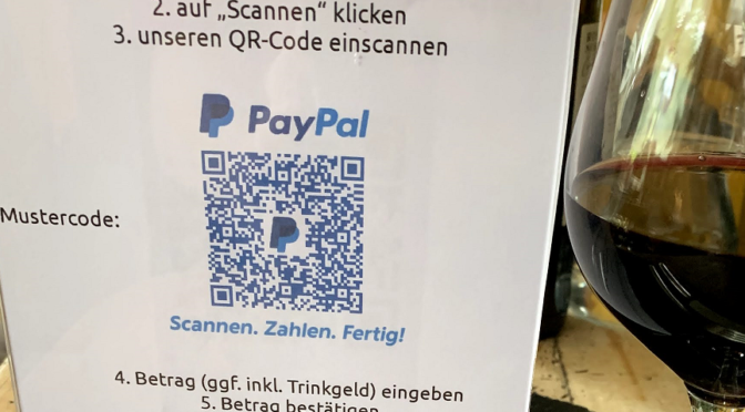 Paypal Zahlung mit QR-Code ab sofort verfügbar